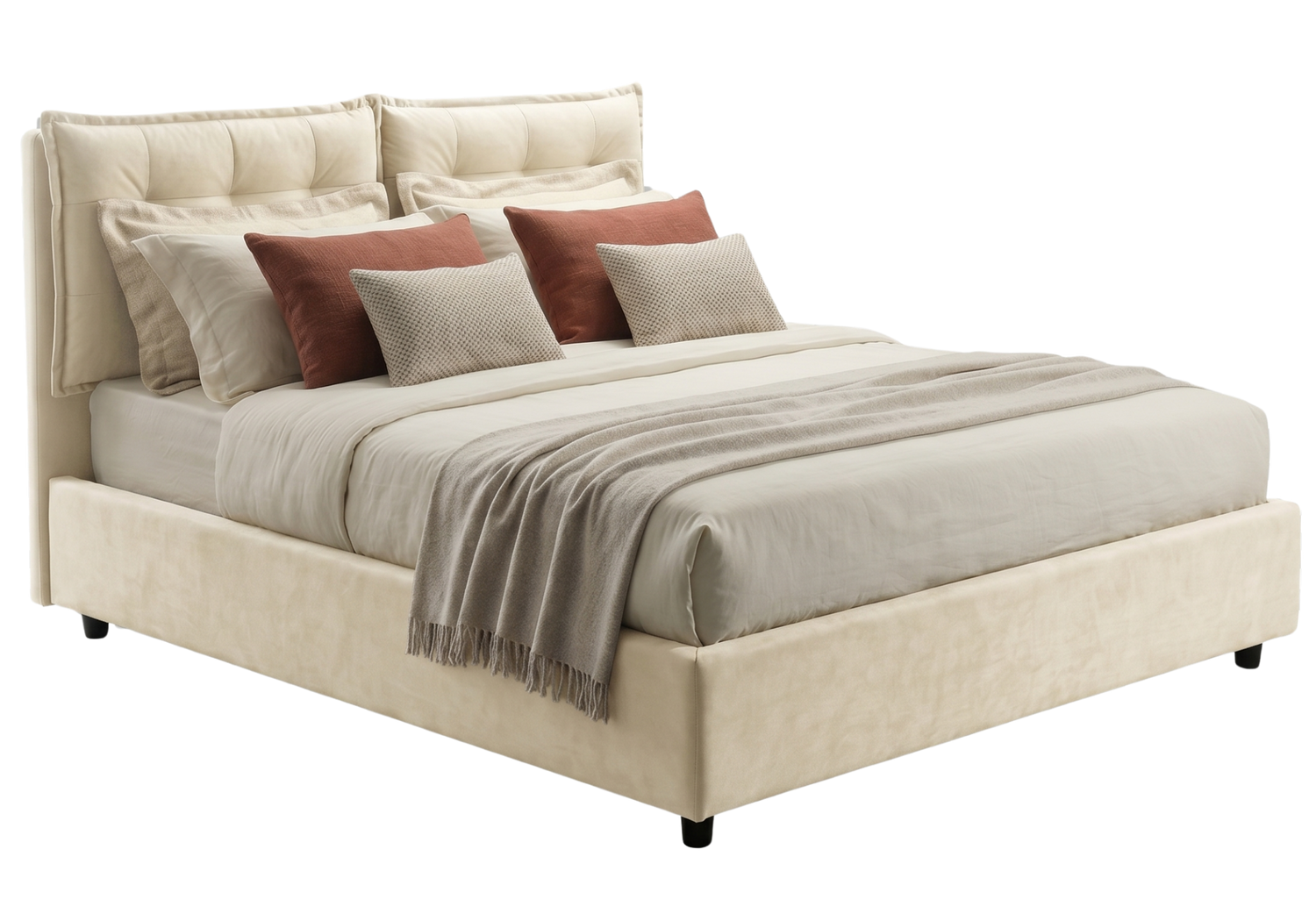 Letto colore Avorio